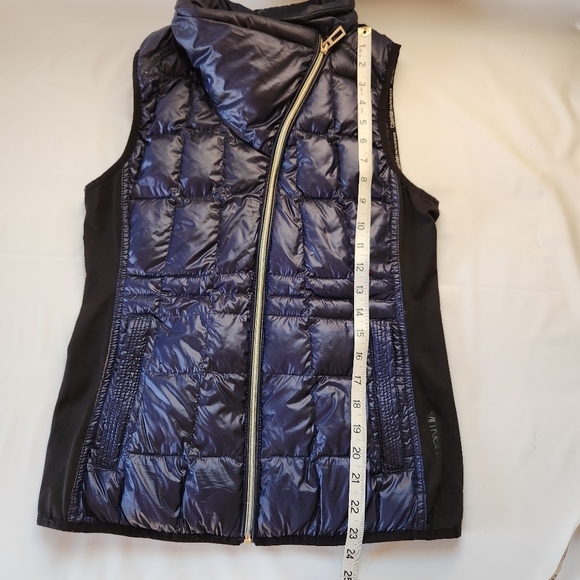 Womens Calvin Klein Performance Premium Down Puffer Vest Small Blue/Purple - Picture 11 of 15